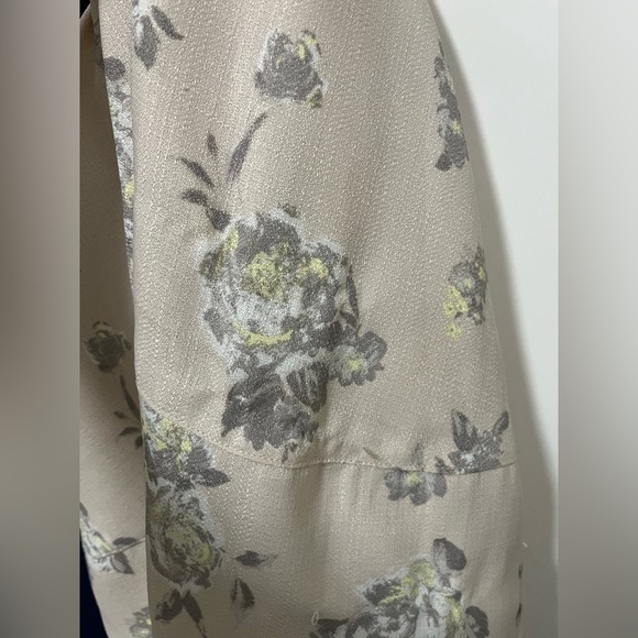 NICE CLAUP Peach Beige Floral Mini Dress - Picture 8 of 8